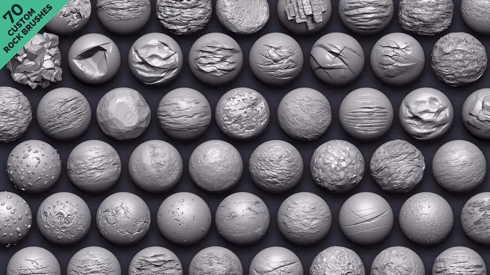 Advanced ROCK brushes pack