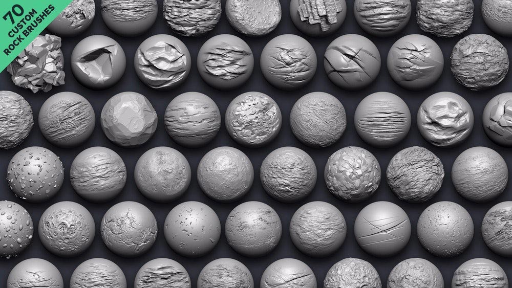 Advanced ROCK brushes pack