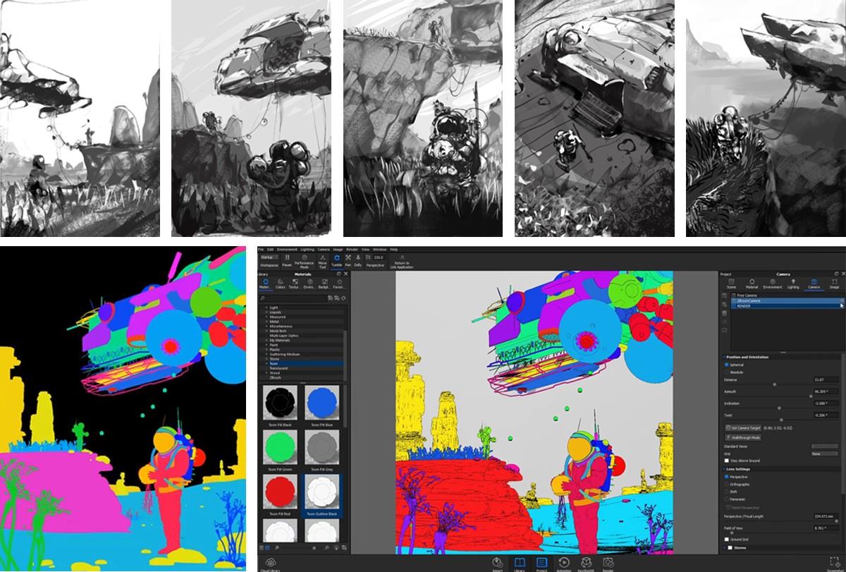 ZBrush for illustrators