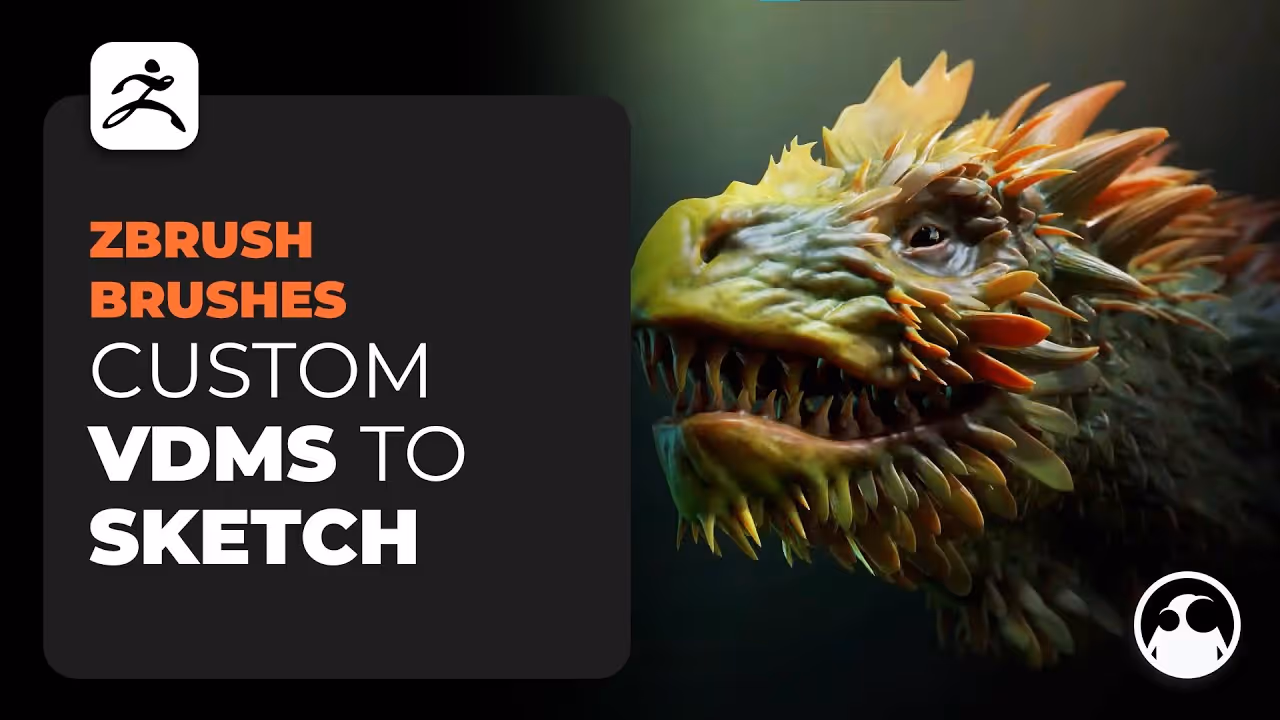 Sketching with ZBrush VDMs and Sculptris Pro
