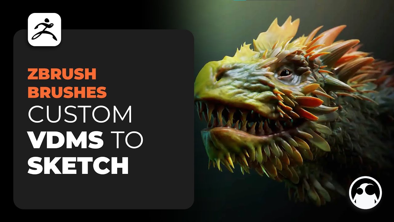 Sketching with ZBrush VDMs and Sculptris Pro
