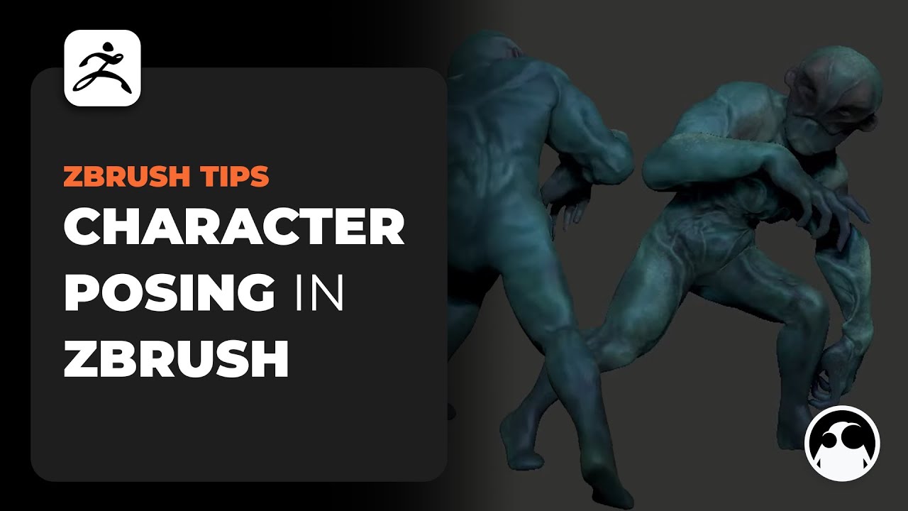 Posing Humanoid Characters In and Out of ZBrush