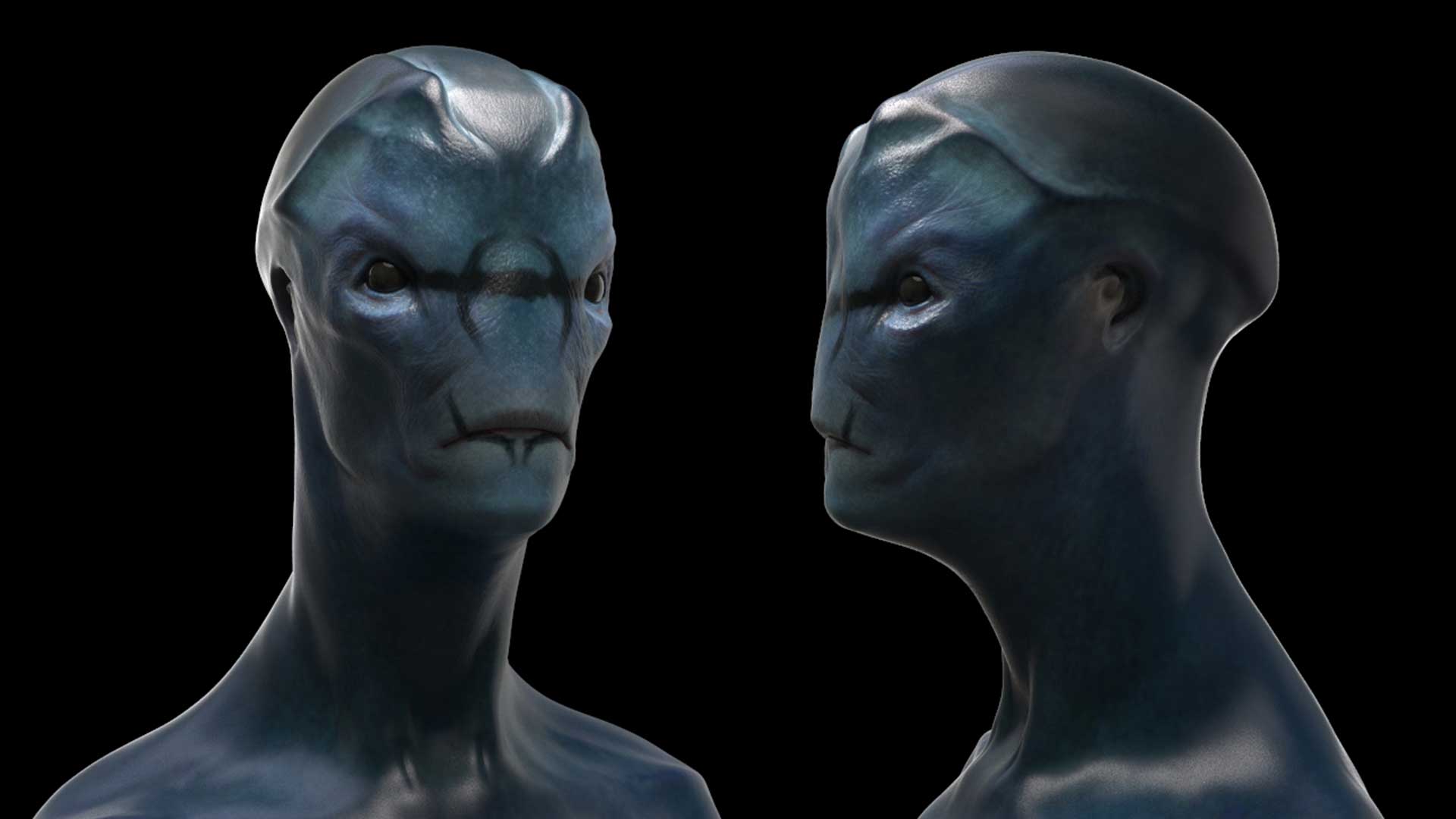 Alien Concept Sculpture PART 2