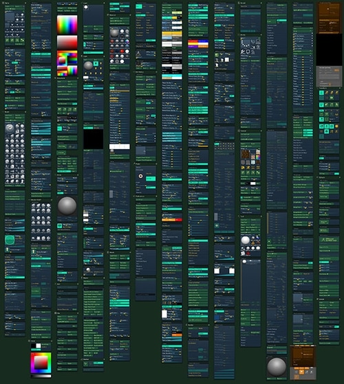 Flat turtle UI