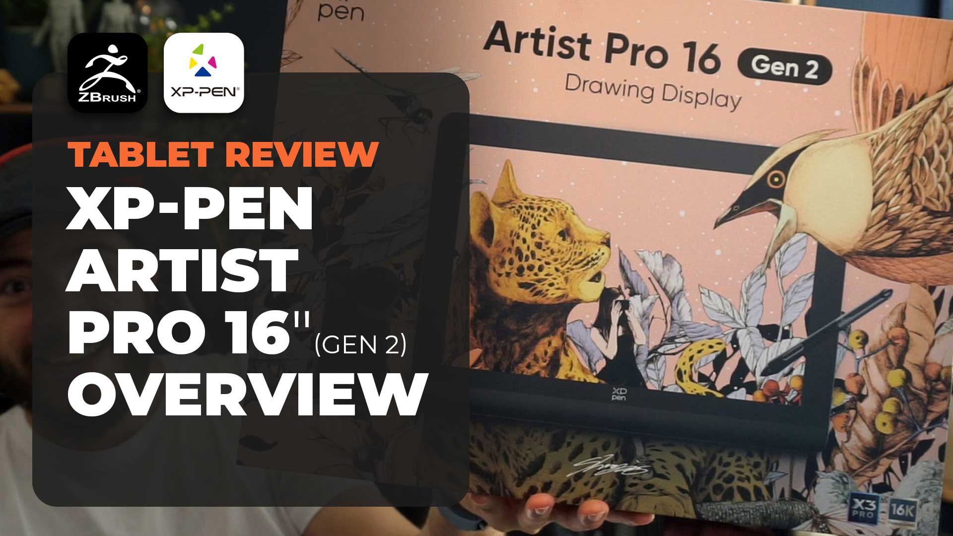 Review video - XPpen Artist Pro 16 Gen 2 tablet