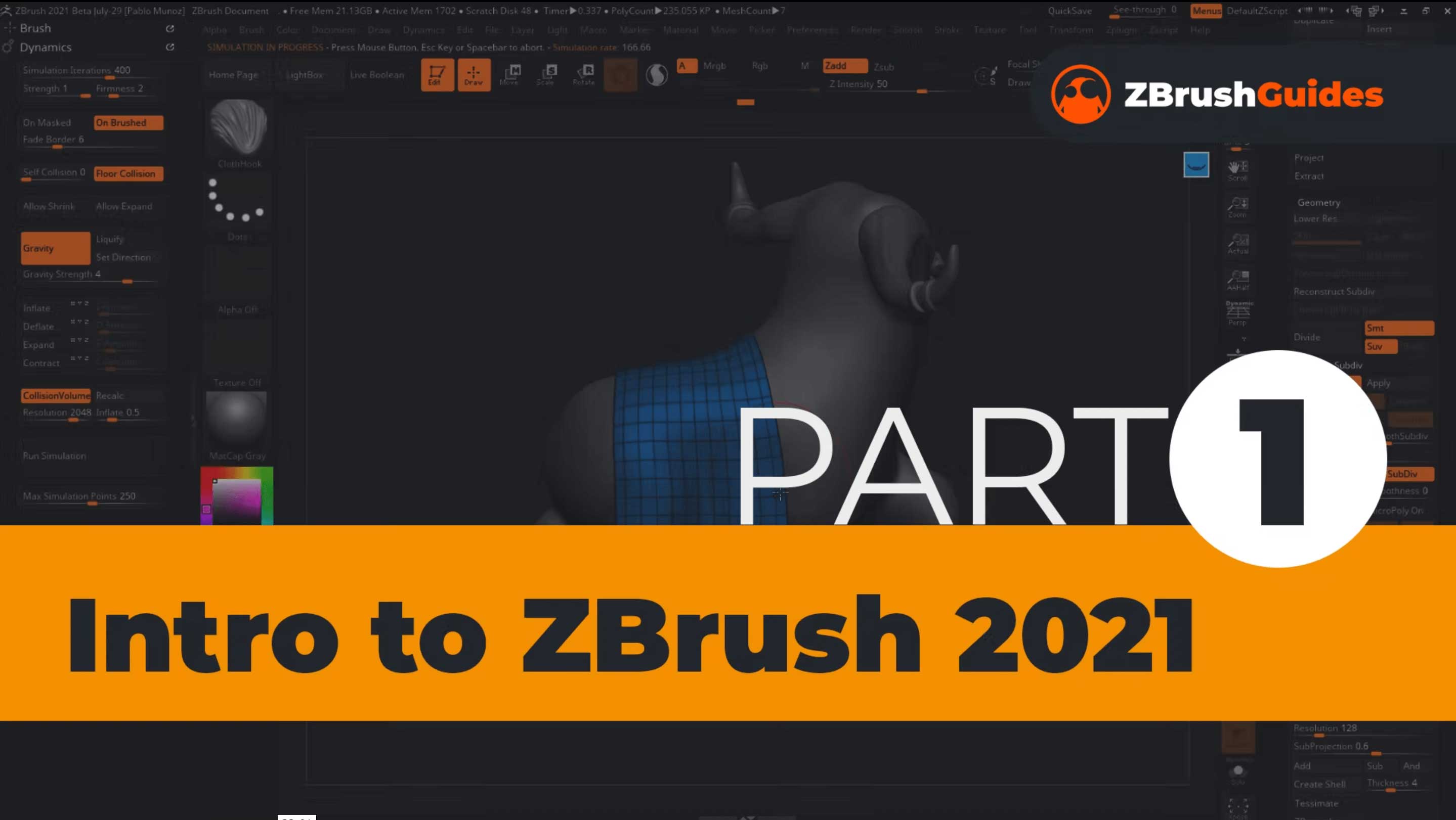 ZBrush 2021 Intro Series