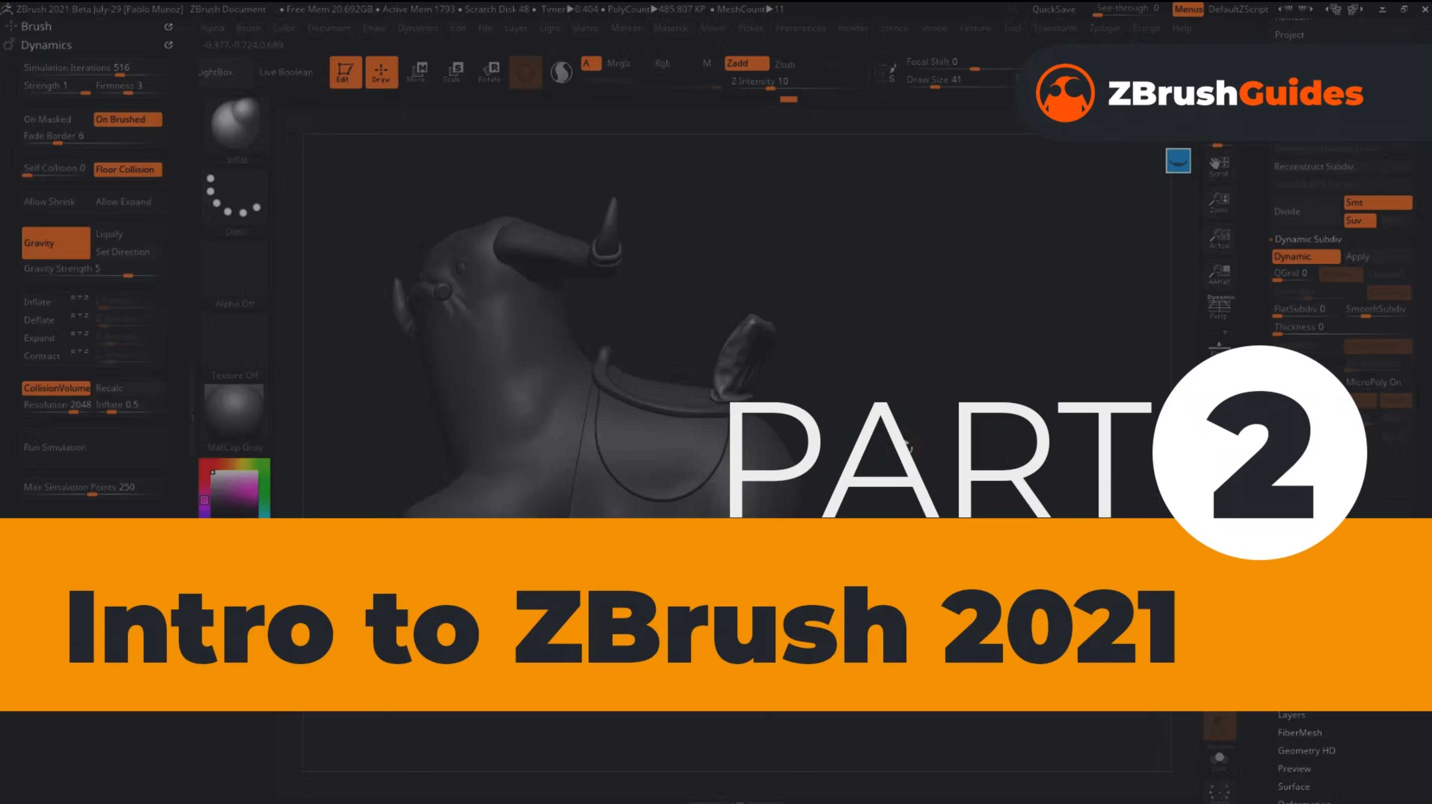 ZBrush 2021 Intro Series