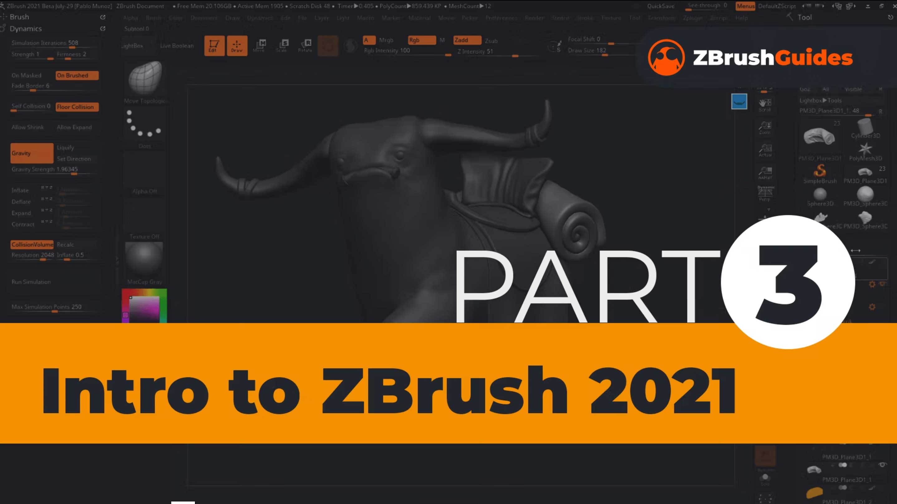 ZBrush 2021 Intro Series