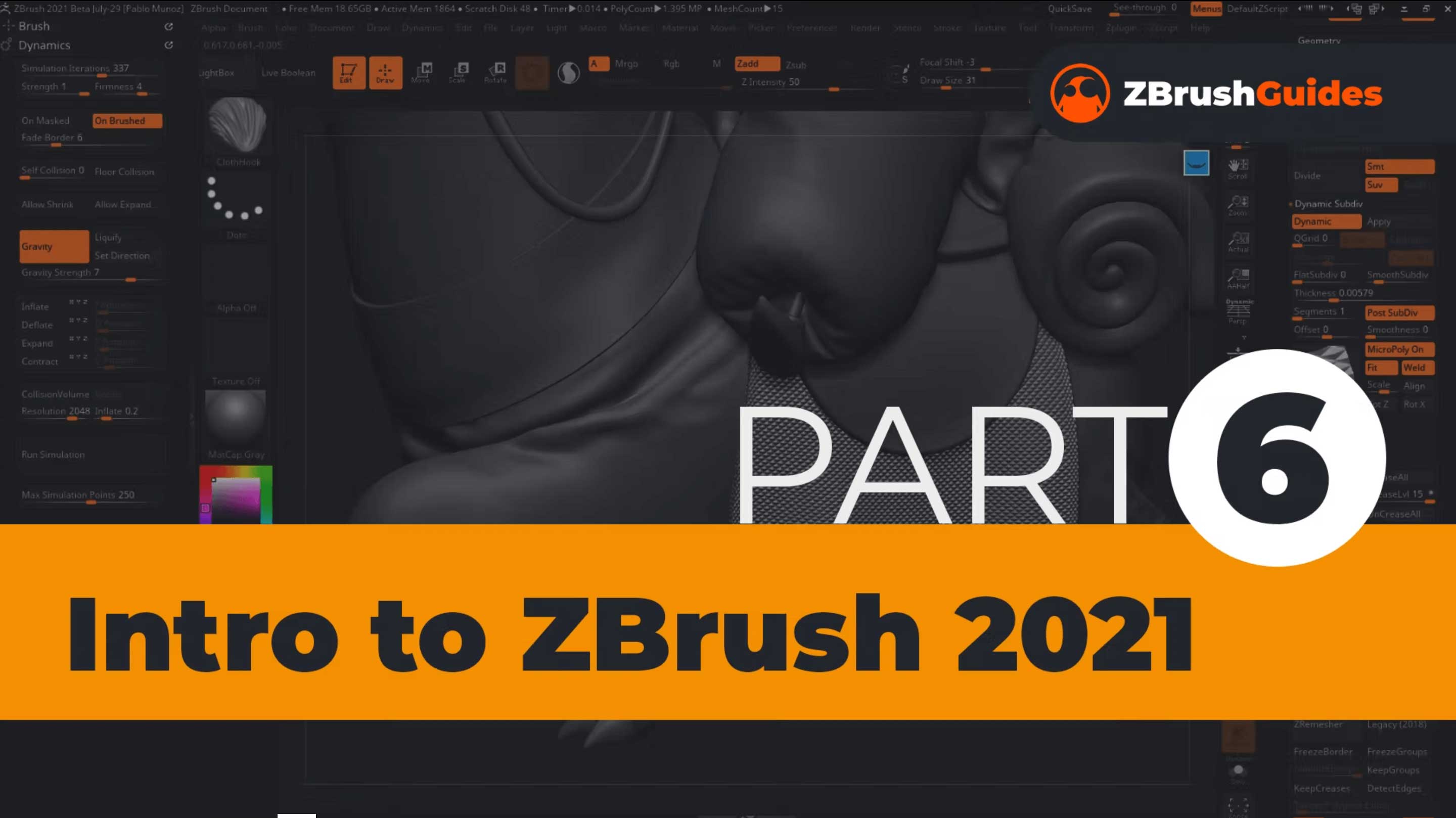ZBrush 2021 Intro Series