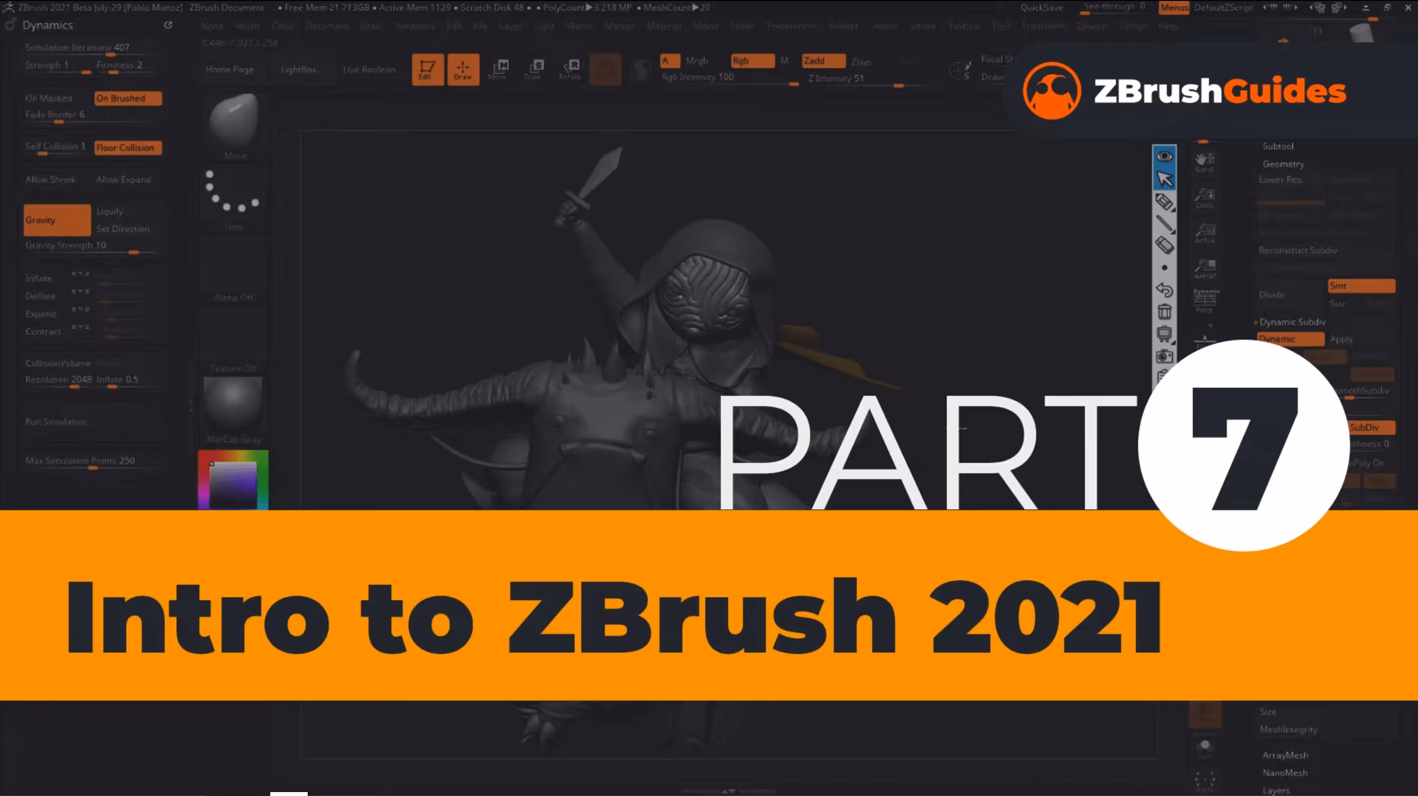 ZBrush 2021 Intro Series