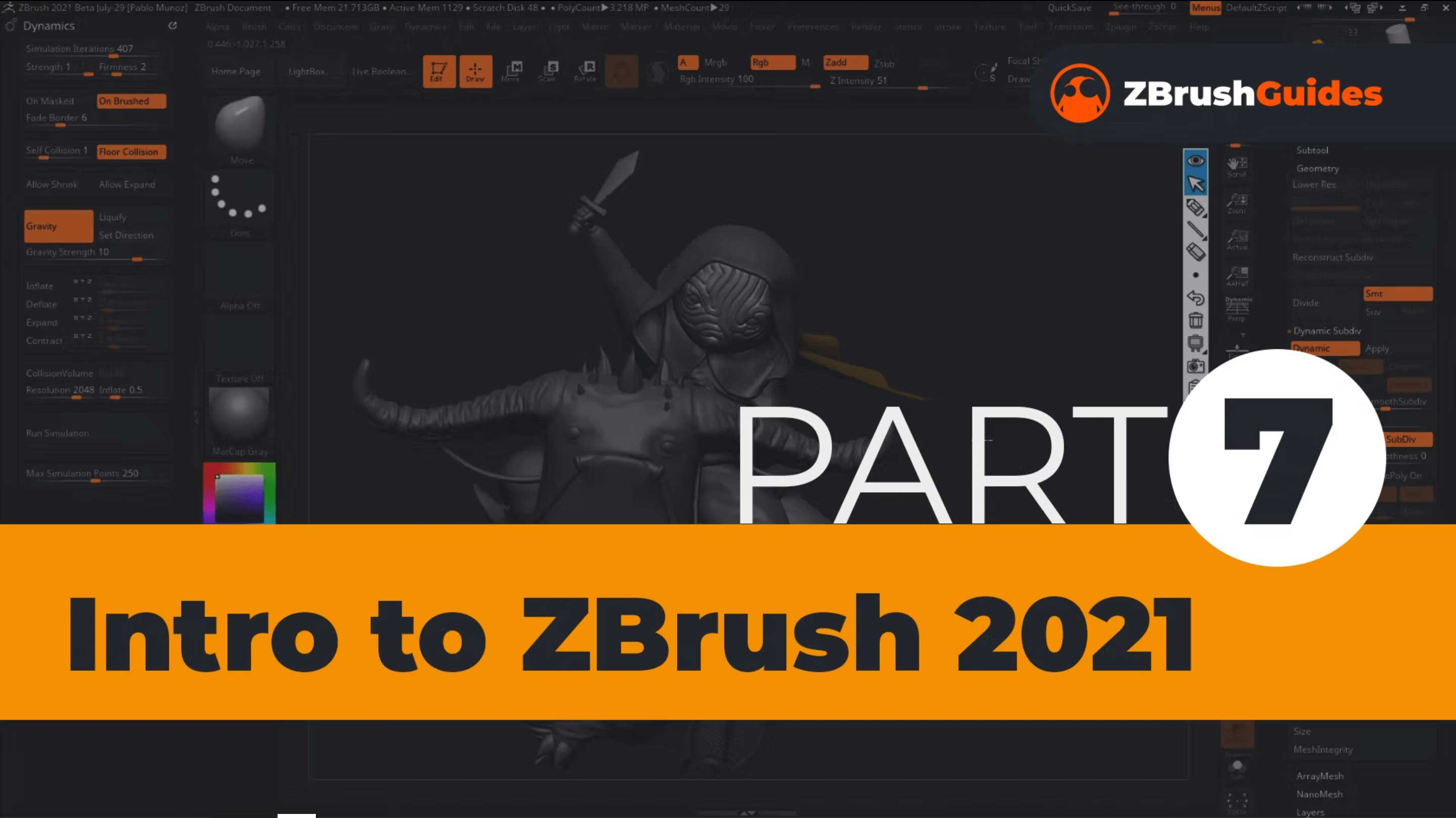 ZBrush 2021 Intro Series