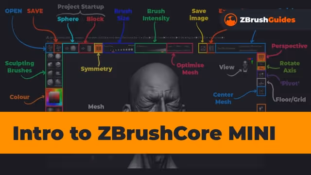 Intro to ZBrushCore MINI