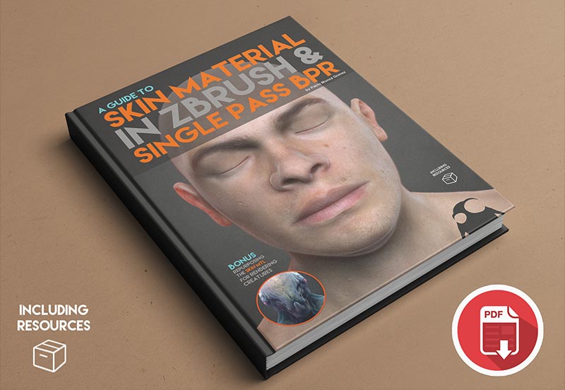 ZBrush Skin Material eBook!