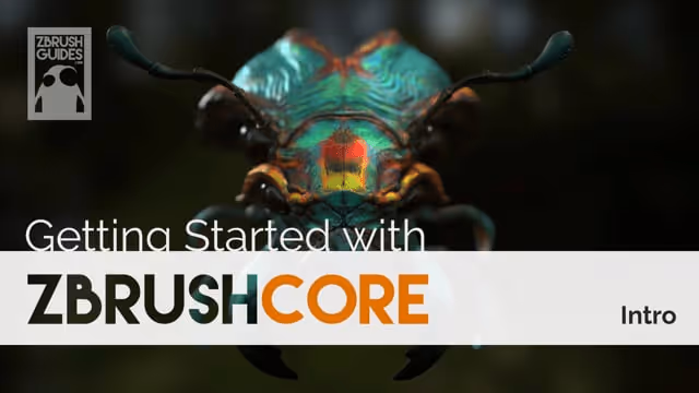 Getting Started With ZBrushCore