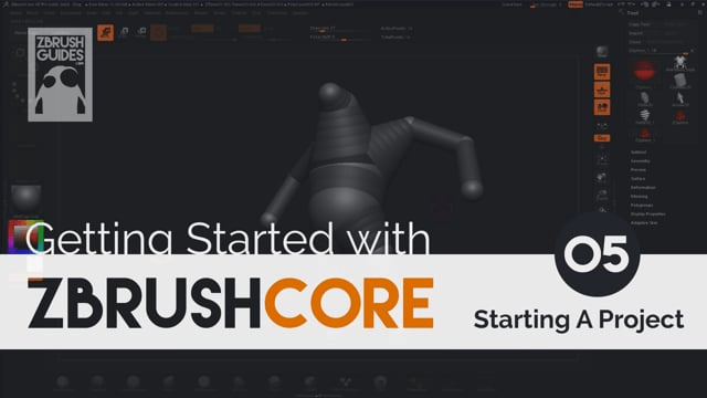 Getting Started With ZBrushCore