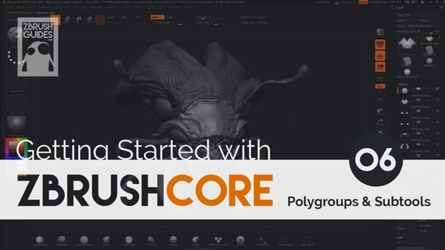 Getting Started With ZBrushCore