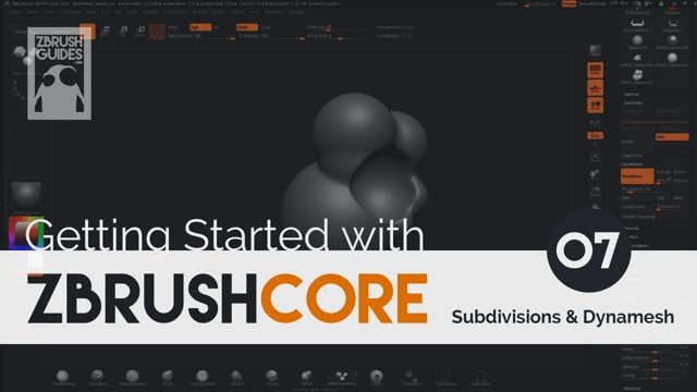 Getting Started With ZBrushCore