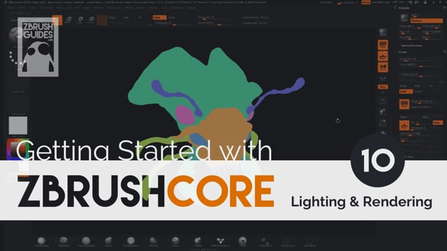 Getting Started With ZBrushCore