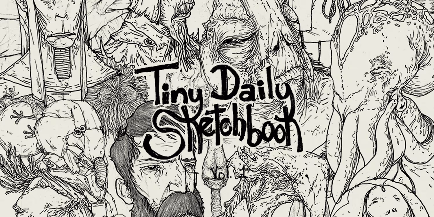 The Tiny Daily Sketchbook - Vol.1