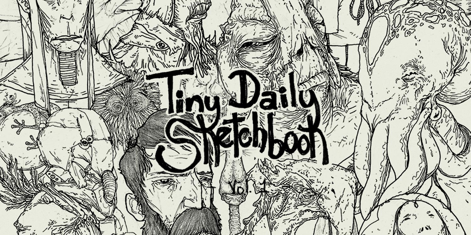 The Tiny Daily Sketchbook - Vol.1