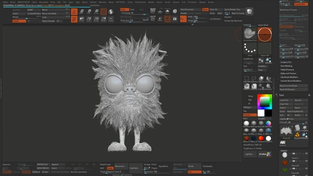 Finishing your sculpture