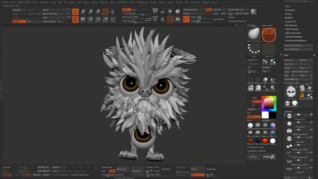 Finishing your sculpture