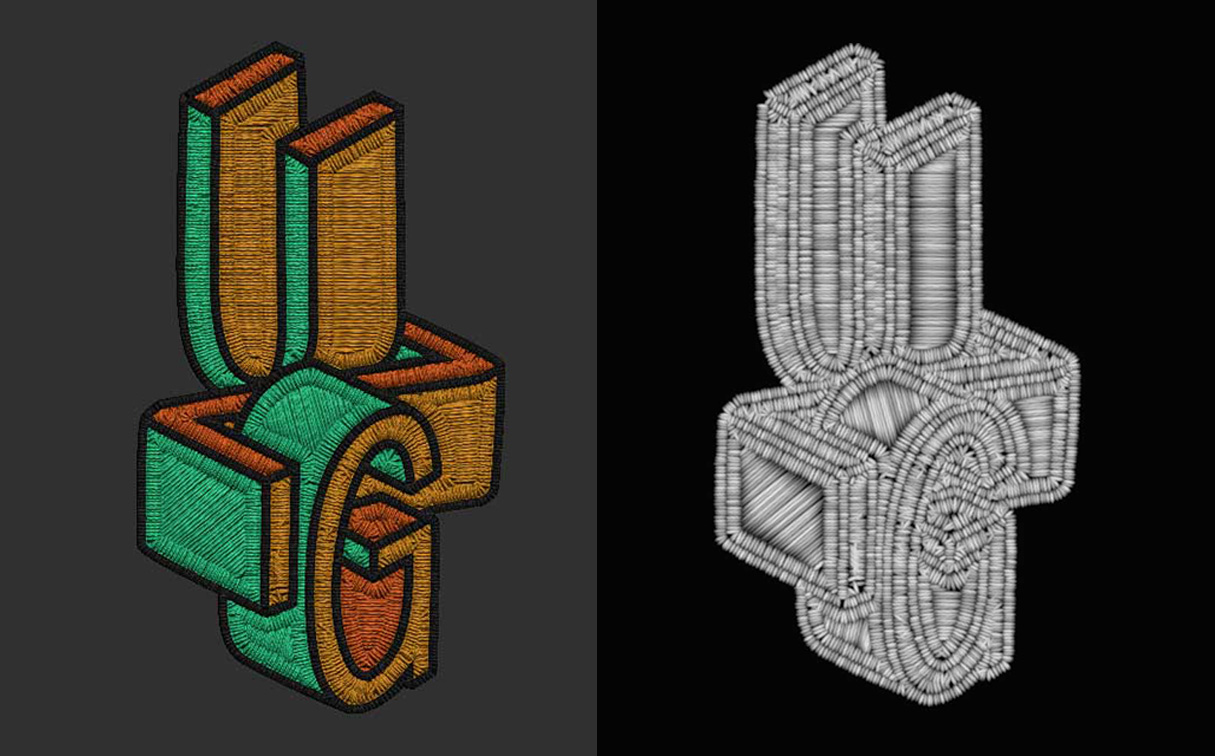 Embroidery Patches with 3DSampler