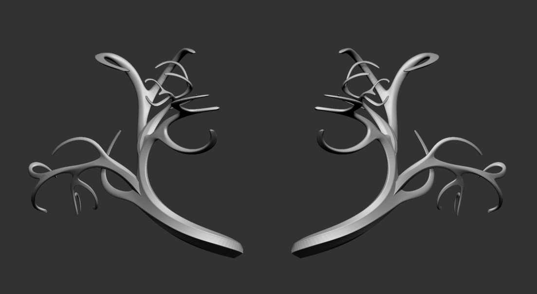 An extra ‘horn modelling tip’
