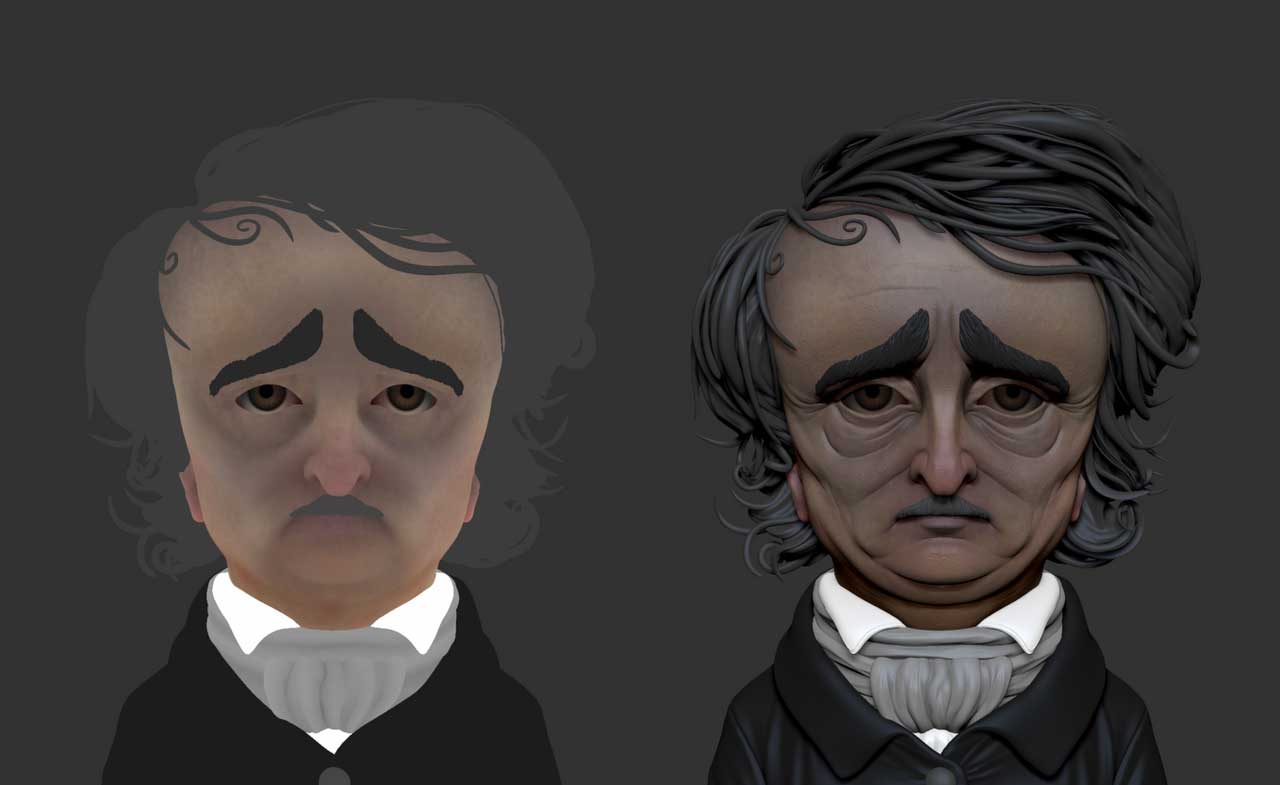 Texturing with the HistoryRecall Brush
