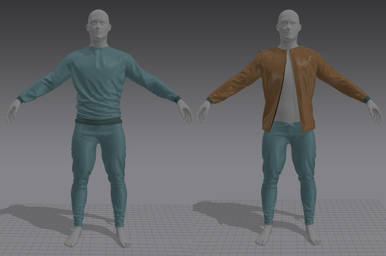 Creating simple Garments with Polygroups