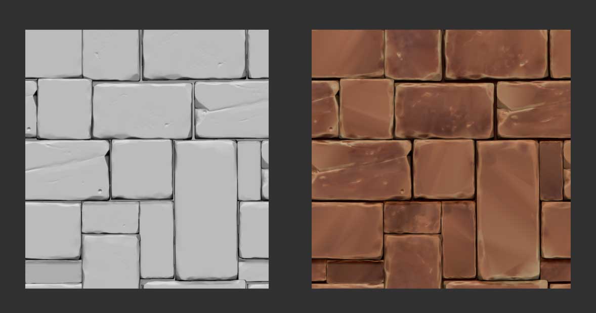 Brick texture set