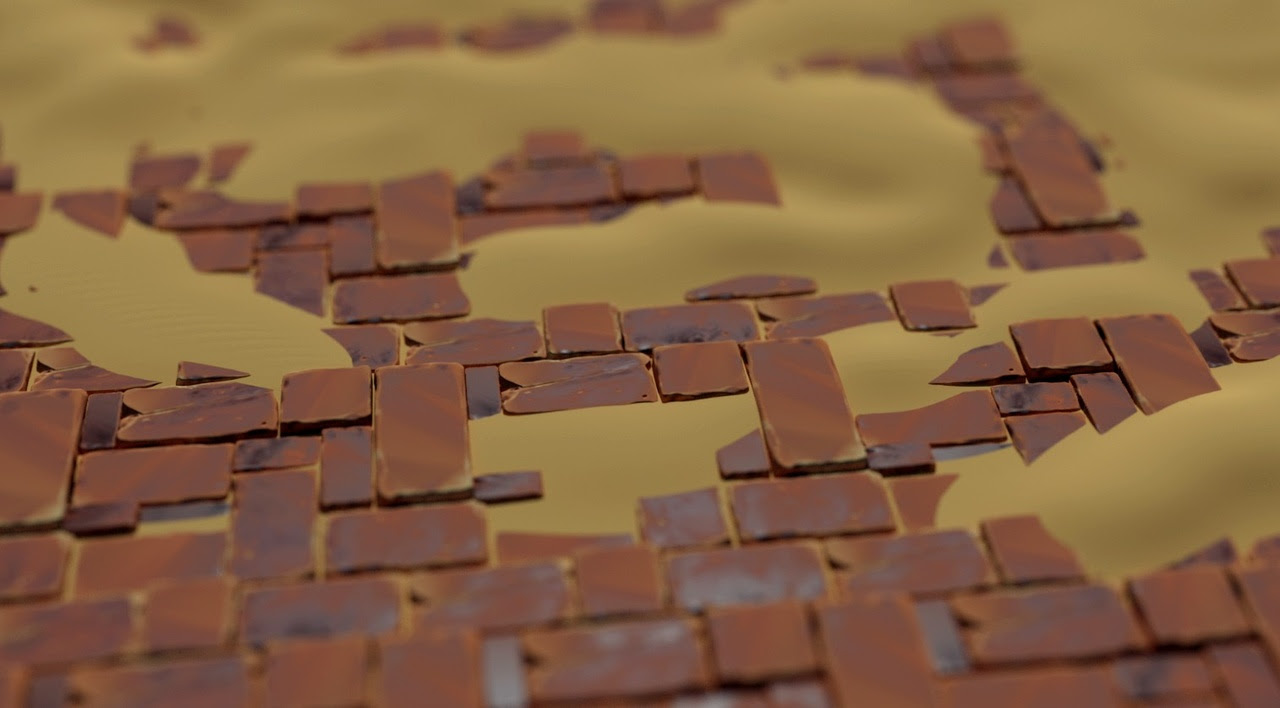 Quick brick texture with NanoTile and Blender