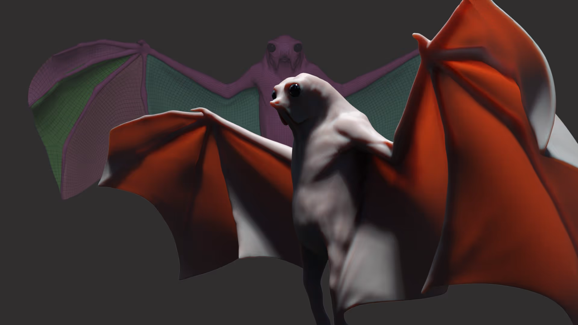 3 Cool ways to create wings for Dragons or bats in ZBrush