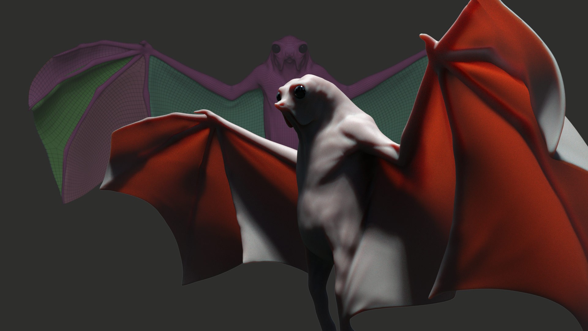 3 Cool ways to create wings for Dragons or bats in ZBrush