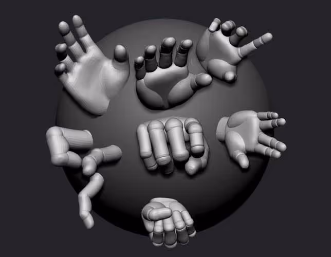 Download the stylised IMM hand brush