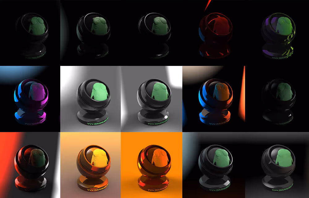 ZBrush FORM Materials pack