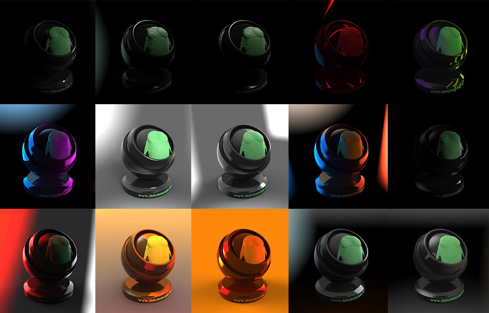 ZBrush FORM Materials pack