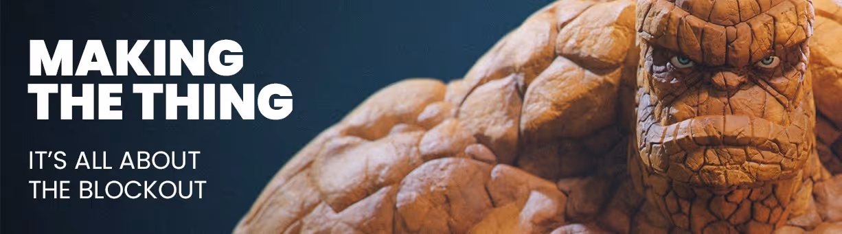 The importance of blocking your ideas first