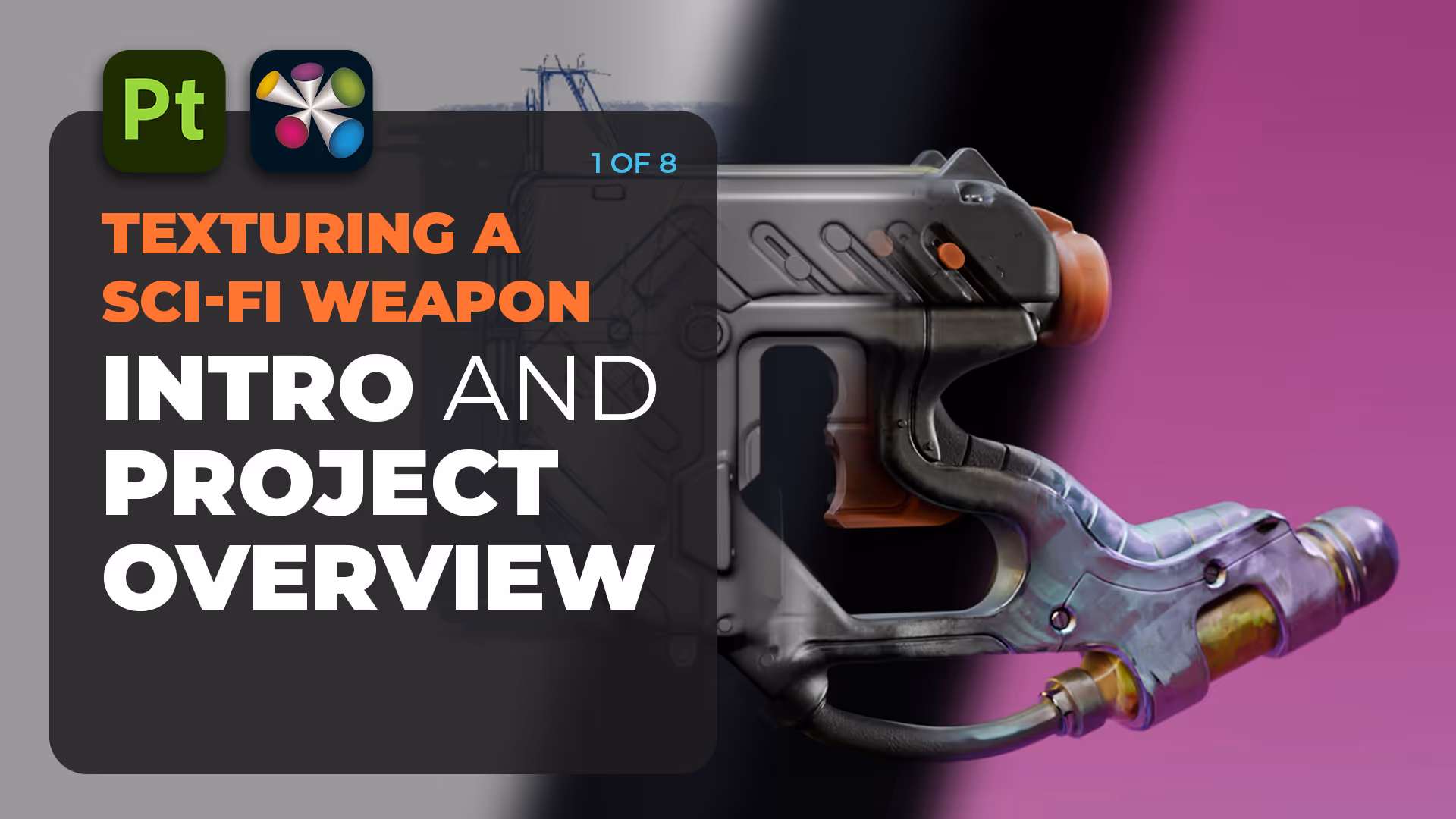 Texturing A Sci-Fi Weapon