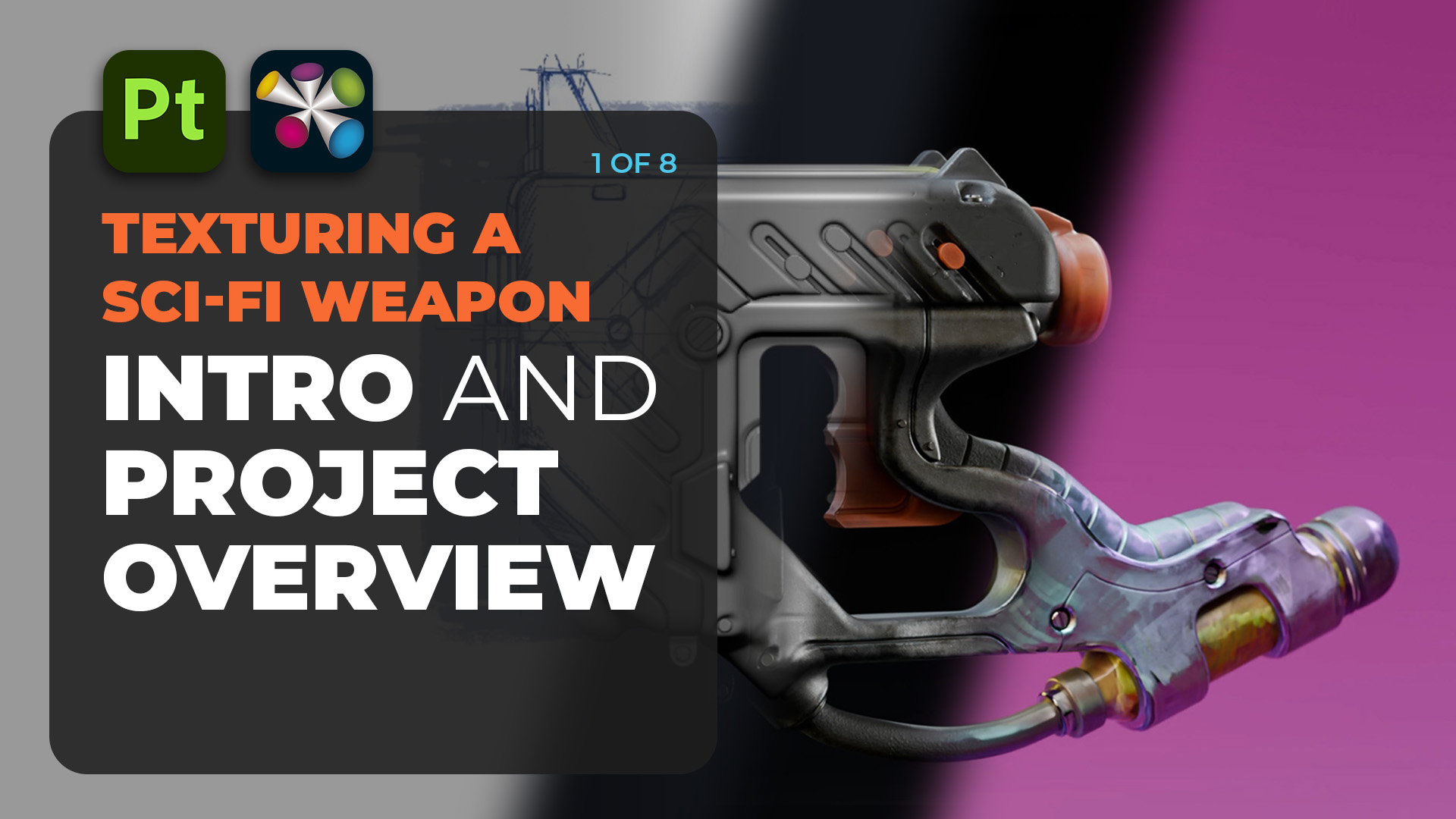 Texturing A Sci-Fi Weapon