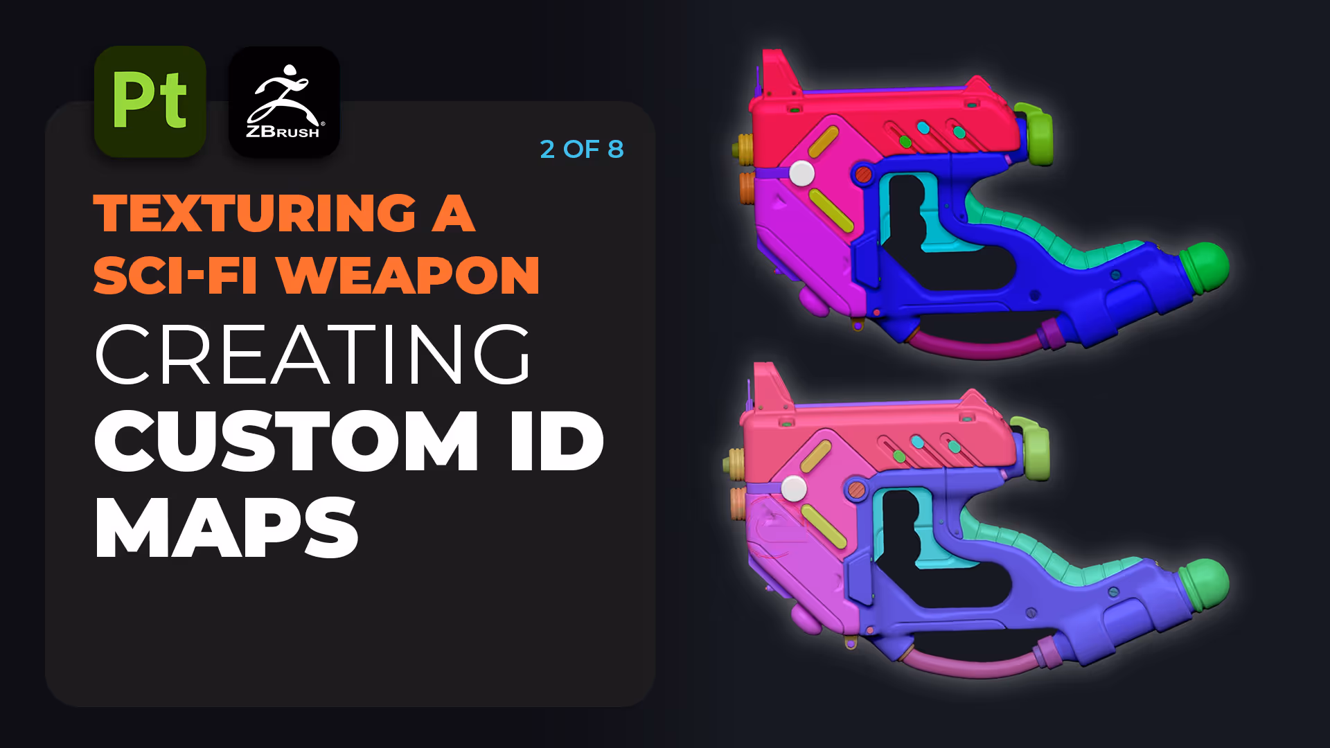 Texturing A Sci-Fi Weapon