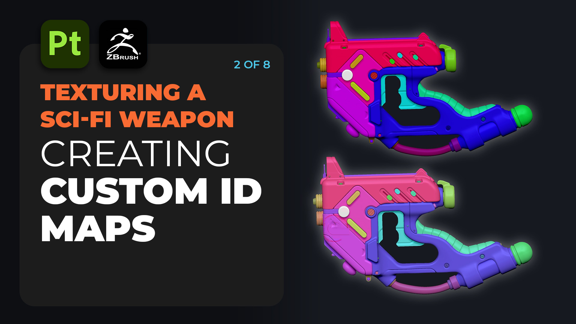 Texturing A Sci-Fi Weapon
