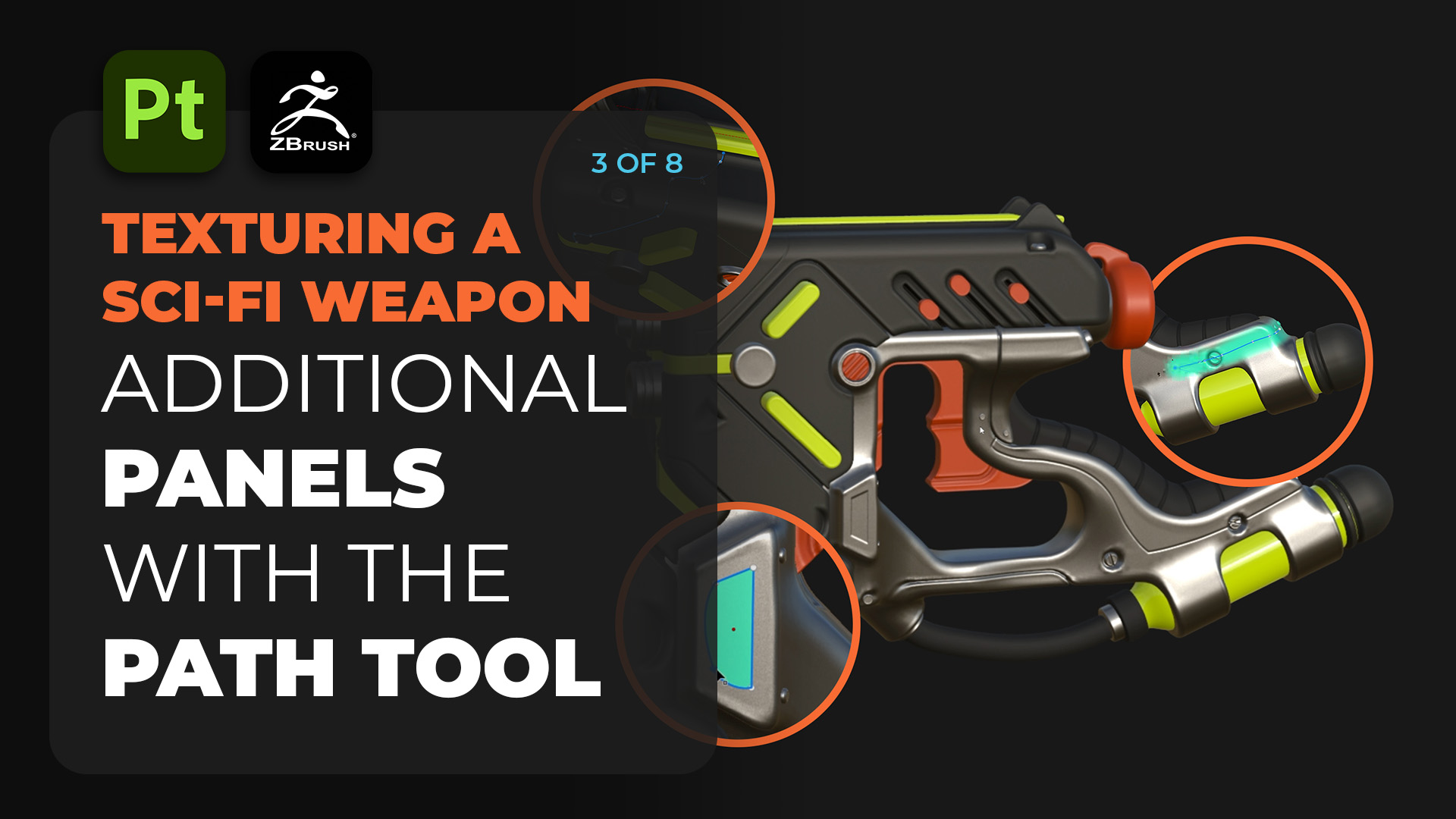 Texturing A Sci-Fi Weapon
