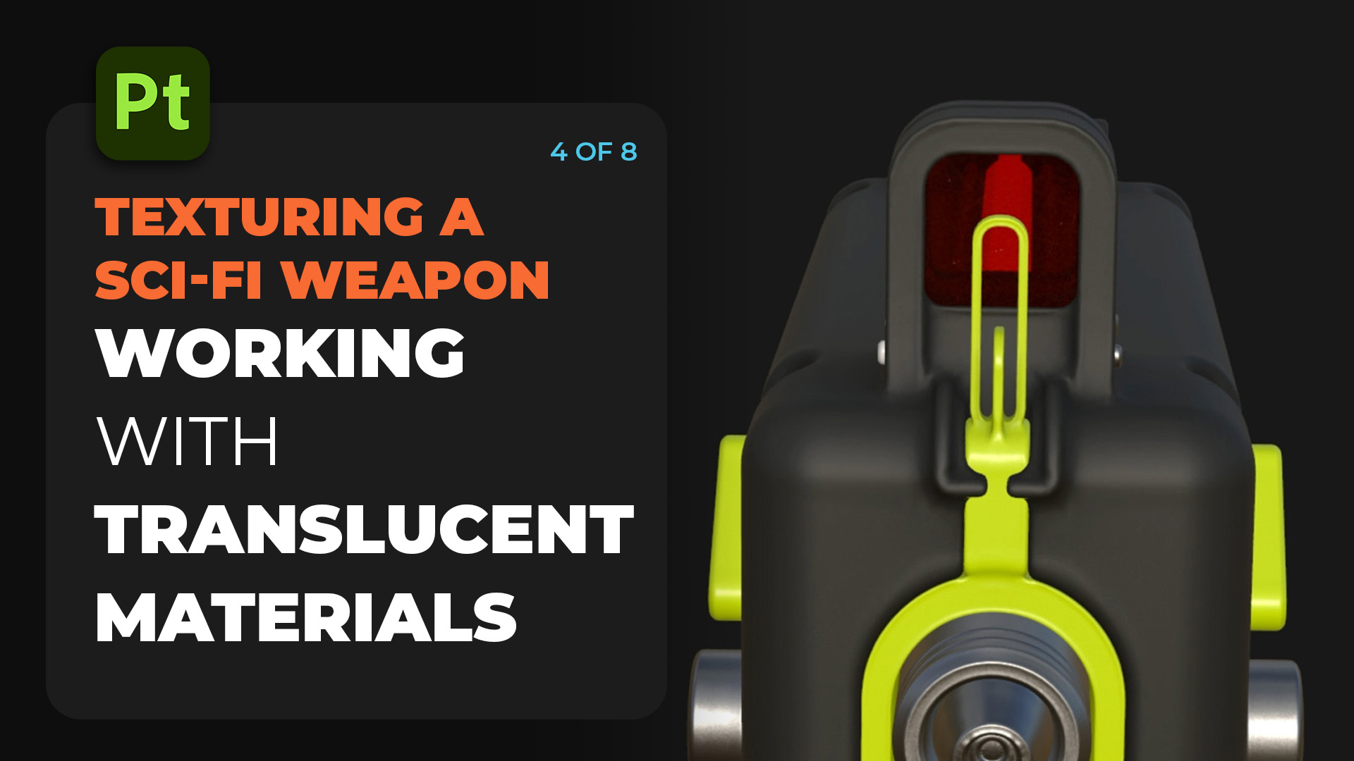 Texturing A Sci-Fi Weapon