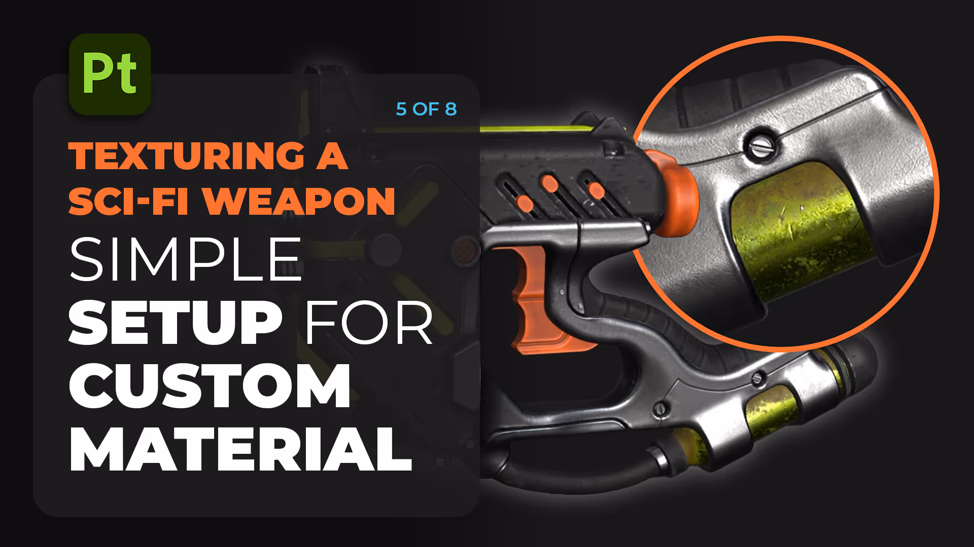 Texturing A Sci-Fi Weapon