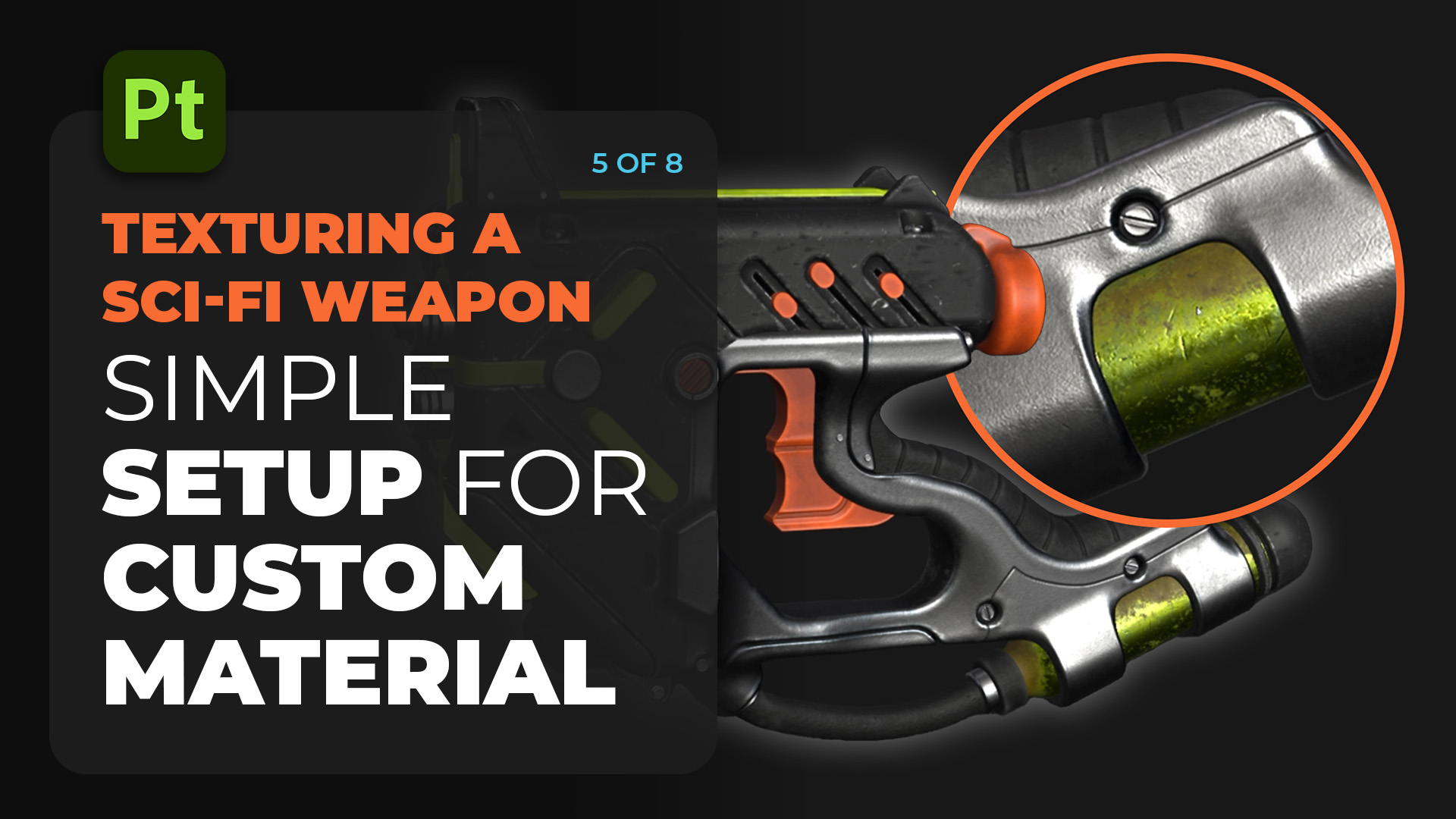 Texturing A Sci-Fi Weapon
