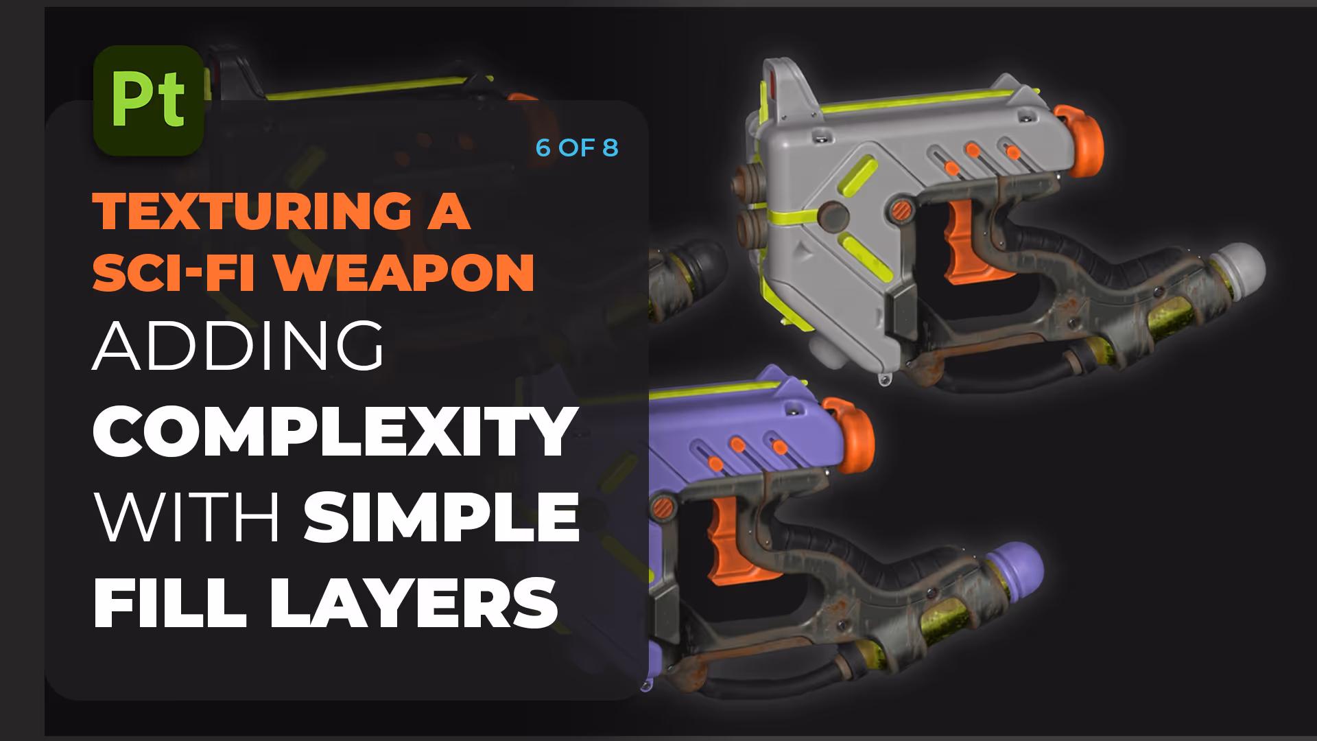 Texturing A Sci-Fi Weapon