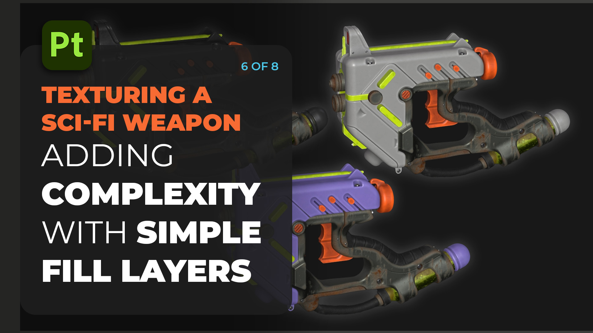 Texturing A Sci-Fi Weapon