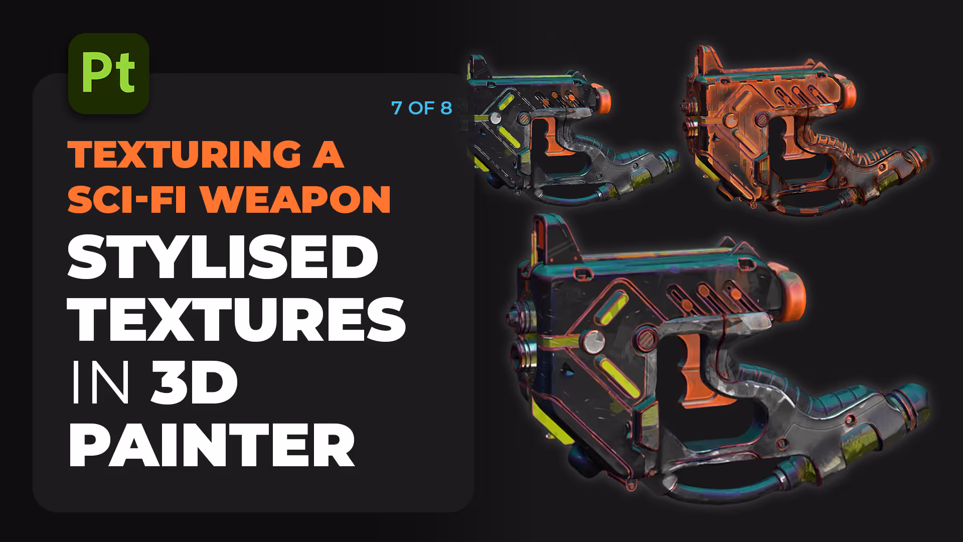 Texturing A Sci-Fi Weapon