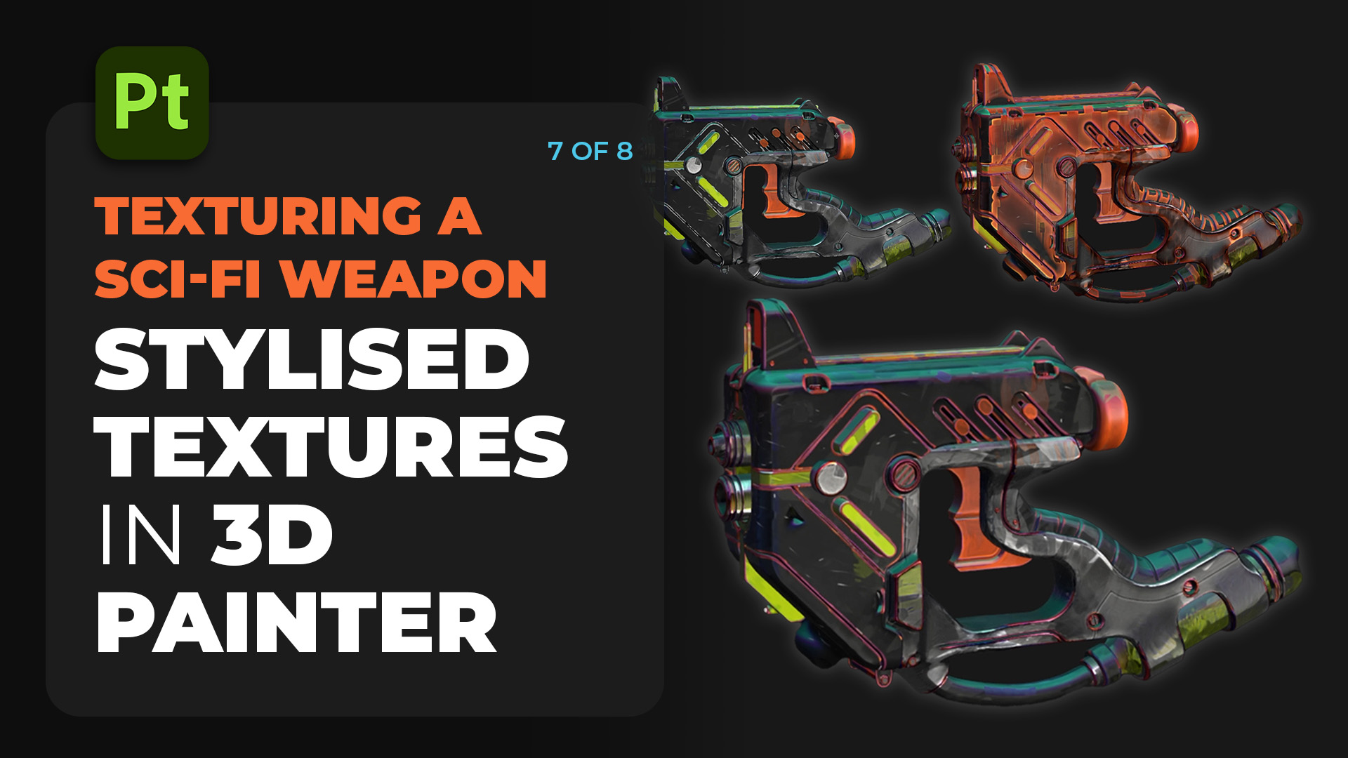 Texturing A Sci-Fi Weapon